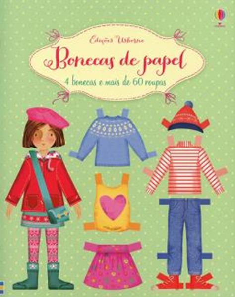 Picture of BONECAS DE PAPEL - 4 BONECAS E MAIS 60 ROUPAS