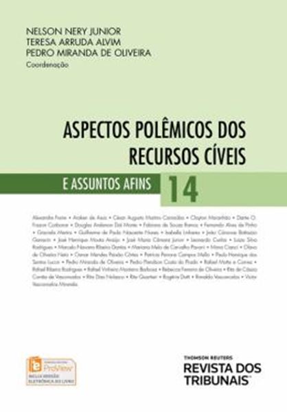 Picture of ASPECTOS POLEMICOS DOS RECURSOS CIVEIS E ASSUNTOS AFINS 14 