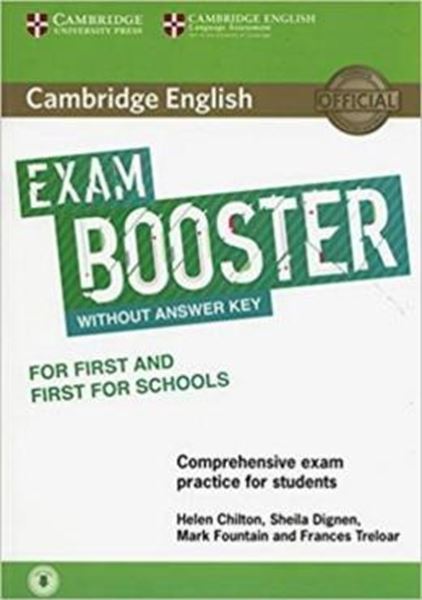 Picture of CAMBRIDGE ENGLISH EXAM BOOSTER FIRST AND FIRST SCHOOL WO KEY AND CD ONLINE