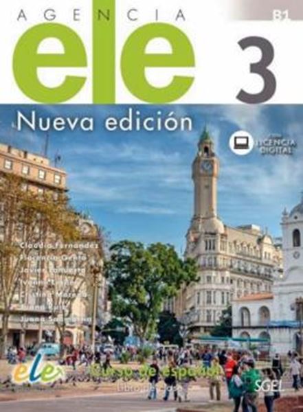 Picture of AGENCIA ELE 3 (B1) - LIBRO DE CLASE + LICENCIA DIGITAL - NUEVA EDICION