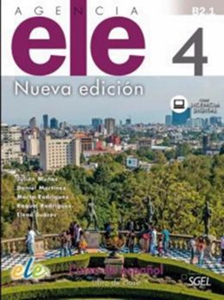 Picture of AGENCIA ELE 4 (B2.1) - LIBRO DE CLASE + LICENCIA DIGITAL - NUEVA EDICION