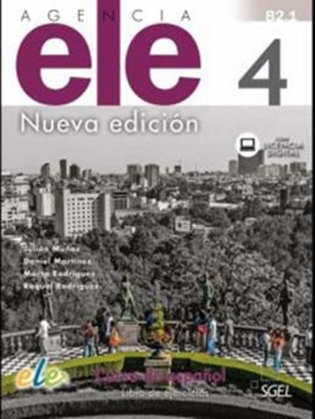 Picture of AGENCIA ELE 4 (B2.1) - LIBRO DE EJERCICIOS + LICENCIA DIGITAL - NUEVA EDICION