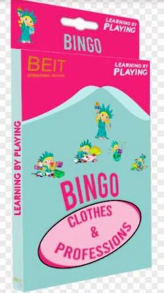 Picture of BINGO - CLOTHES  PROFESSIONS