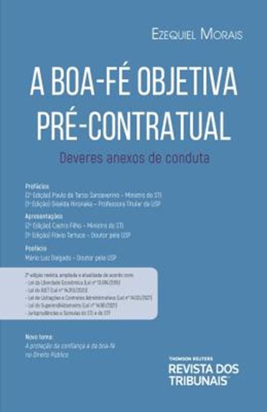 Picture of A BOA-FE OBJETIVA PRE-CONTRATUAL - 2ª ED.