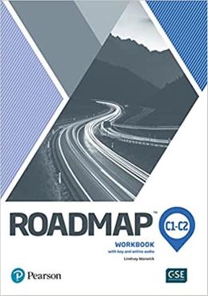 Picture of ROADMAP  C1C2 WORKBOOK WITH KEY  ONLINE AUDIO