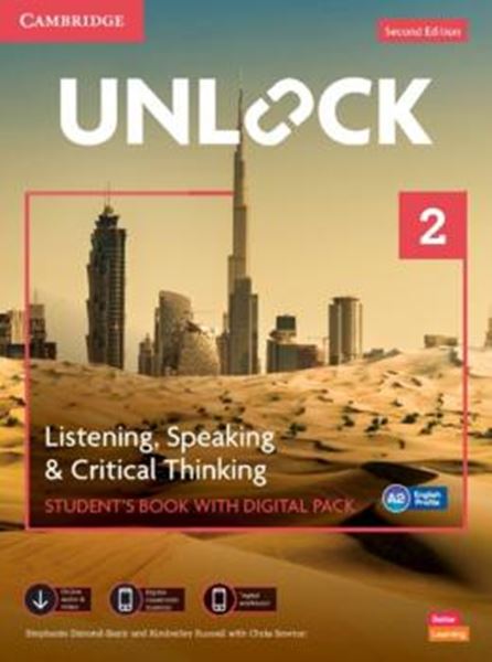 Picture of UNLOCK 2 - LISTENING, SPEAKING AND CRITICAL THINKING SB WITH DIGITAL PACK - 2ND ED