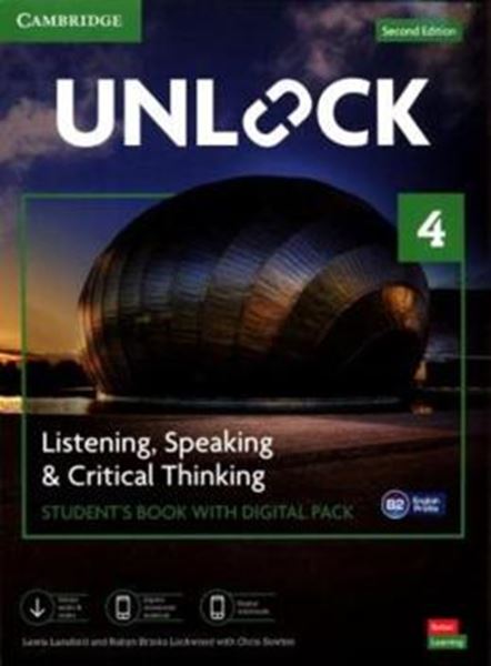 Picture of UNLOCK 4 - LISTENING, SPEAKING AND CRITICAL THINKING SB WITH DIGITAL PACK - 2ND ED