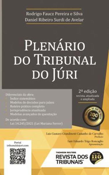 Picture of PLENARIO DO TRIBUNAL DO JURI - 2ª ED
