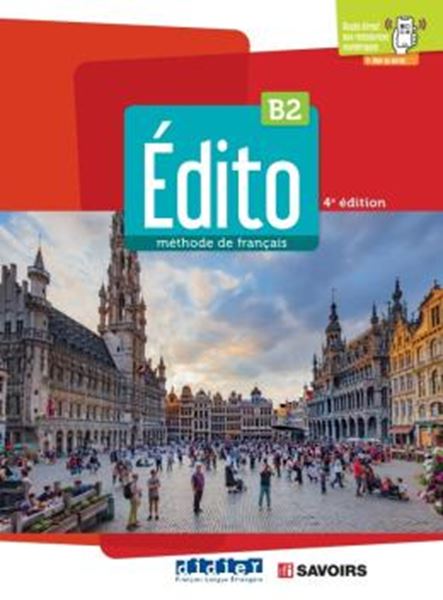 Picture of EDITO B2 - LIVRE ELEVE + DIDIERFLE.APP - 4EME ED.