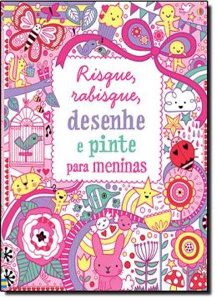 Picture of RISQUE, RABISQUE, DESENHE E PINTE PARA MENINAS