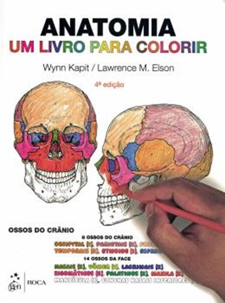 Picture of ANATOMIA - UM LIVRO PARA COLORIR -  OSSOS DO CRANIO - 4ª ED 2014