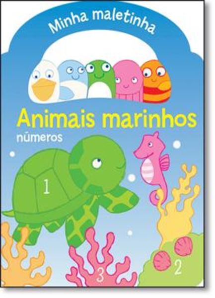 Picture of ANIMAIS MARINHOS  NUMEROS - MINHA MALETINHA