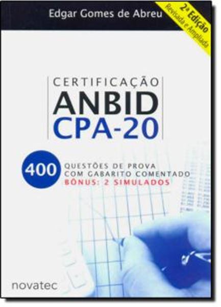 Picture of CERTIFICACAO ANBID CPA-20 -  ED 2ª
