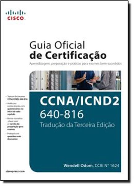 Picture of GUIA OFICIAL DE CERTIFICACAO - CCNA/ ICNDE 640-816