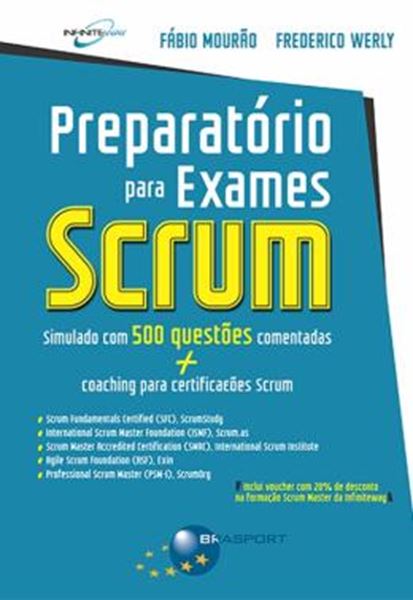 Picture of PREPARATORIO EXAMES SCRUM - SIMULADO COM 500 QUESTOES COMENTADAS