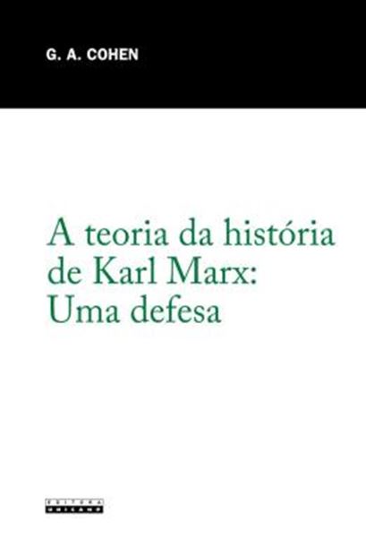 Picture of A TEORIA DA HISTORIA DE KARL MARX - UMA DEFESA