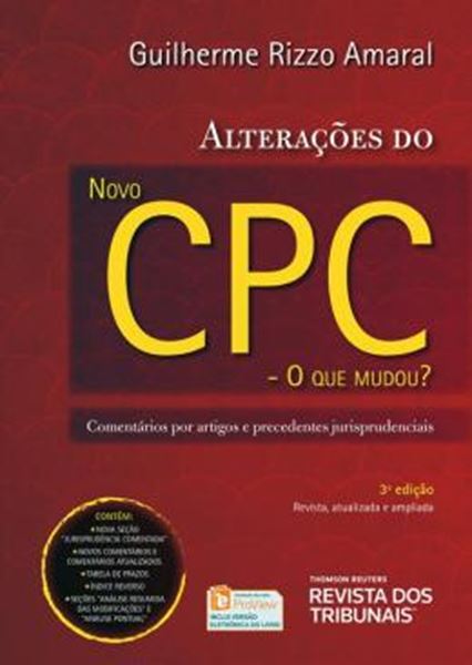 Picture of ALTERACOES DO NOVO CPC - O QUE MUDOU? - 3ª ED