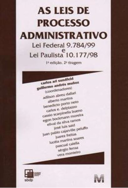 Picture of AS LEIS DE PROCESSO ADMINISTRATIVO