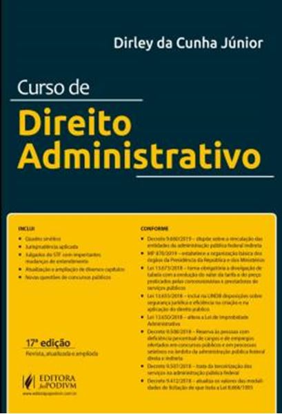 Picture of CURSO DE DIREITO ADMINISTRATIVO