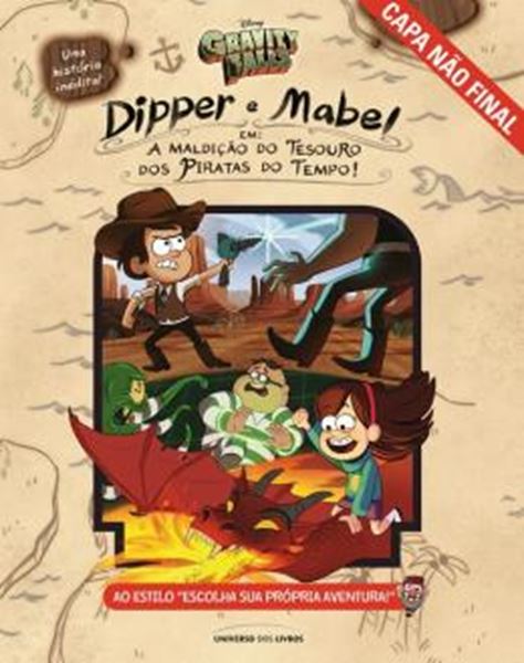 Picture of DIPPER E MABEL EM - A MALDICAO DO TESOURO DOS PIRATAS DO TEMPO