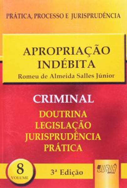 Picture of APROPRIACAO INDEBITA - PPJ CRIMINAL VOL. 8 - 3ª ED