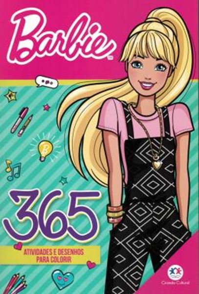 Picture of BARBIE - 365 ATIVIDADES E DESENHOS PARA COLORIR