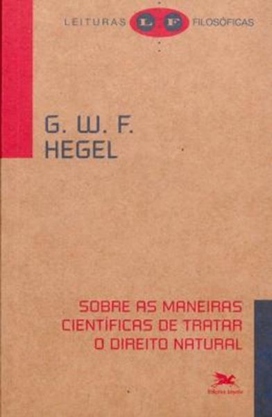 Picture of SOBRE AS MANEIRAS CIENTIFICAS DE TRATAR O DIREITO NATURAL