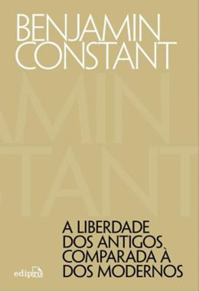 Picture of A LIBERDADE DOS ANTIGOS COMPARADA A DOS MODERNOS