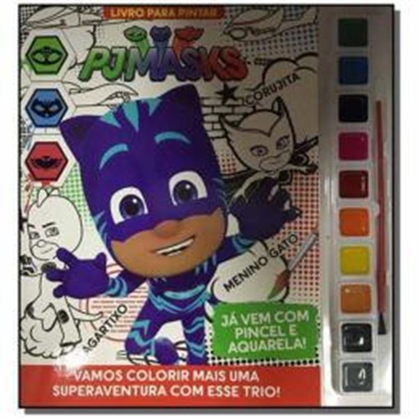 Picture of PJ MASKS LIVRO PARA PINTAR
