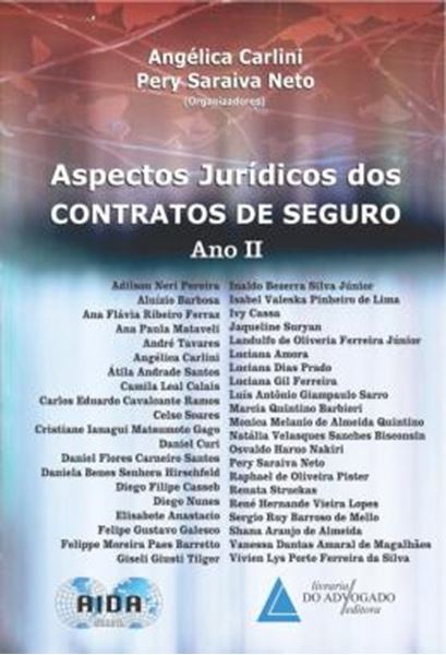 Picture of ASPECTOS JURIDICOS DOS CONTRATOS DE SEGURO - ANO II
