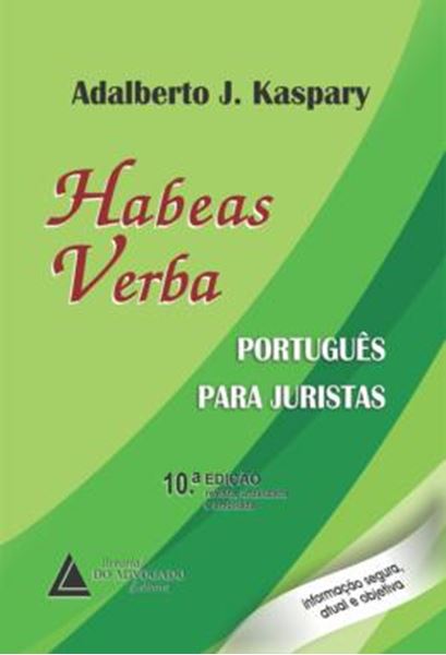 Picture of HABEAS VERBA - PORTUGUES PARA JURISTAS