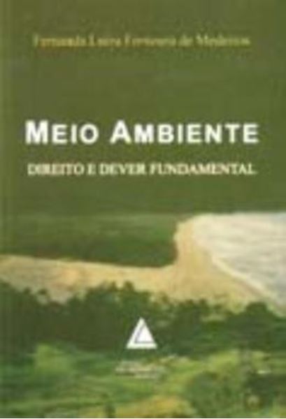Picture of MEIO AMBIENTE - DIREITO E DEVER FUNDAMENTAL