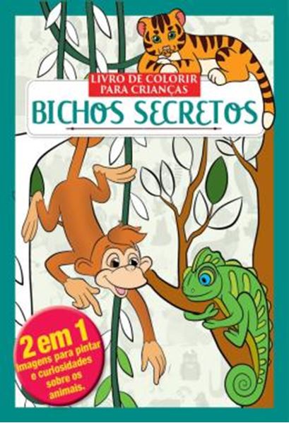 Picture of BICHOS SECRETOS - LIVRO DE COLORIR PARA CRIANCAS