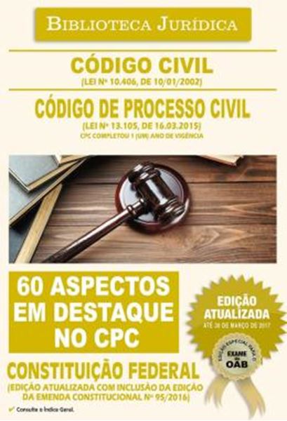 Picture of CODIGO CIVIL - CODIGO DE PROCESSO CIVIL - VOLUME 4 - CONSTITUICAO FEDERAL