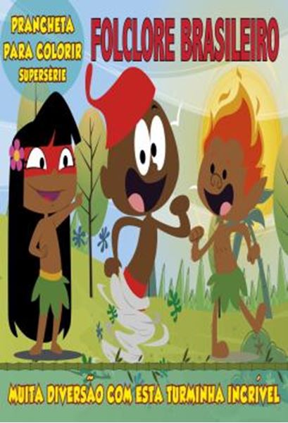 Picture of FOLCLORE BRASILEIRO - PRANCHETA PARA COLORIR - SUPERSERIE