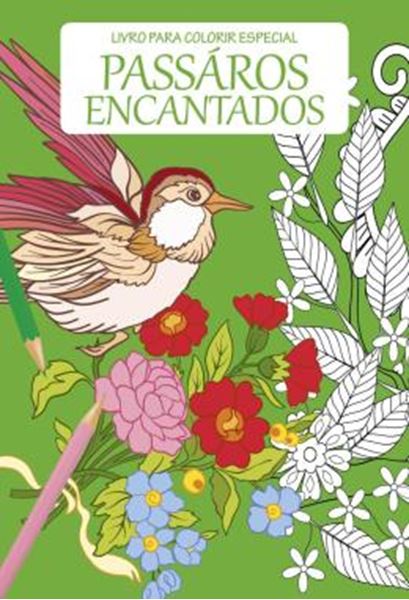 Picture of PASSAROS ENCANTADOS - LIVRO PARA COLORIR ESPECIAL