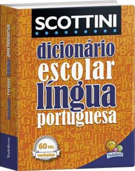 Picture of SCOTTINI DICIONARIO 60 MIL VERBETES: LINGUA PORTUGUESA (PVC)