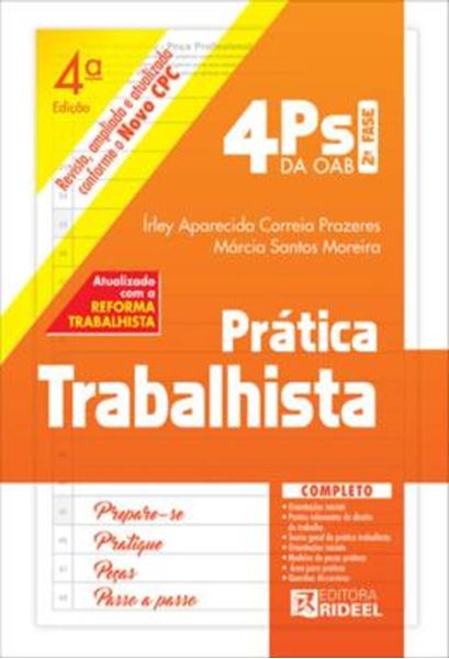 Picture of 4PS DA OAB - PRATICA TRABALHISTA - 2? FASE - VOLUME  - 
