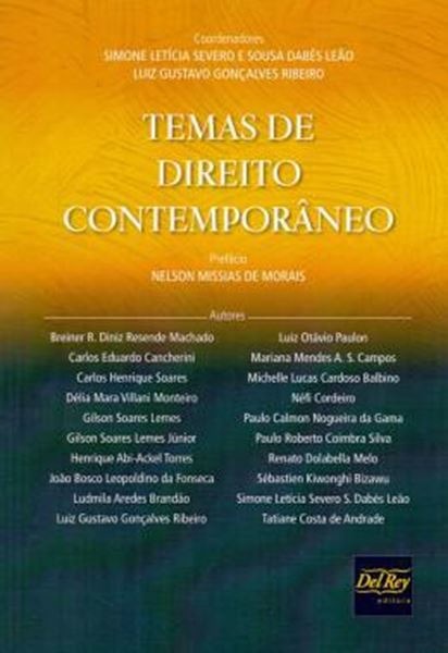 Picture of TEMAS DE DIREITO CONTEMPORANEO