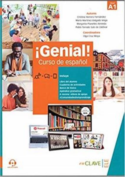 Picture of GENIAL : LIBRO DEL ALUMNO Y CUADERNO DE ACTIVIDADES A1 + AUDIO DESCARGABI