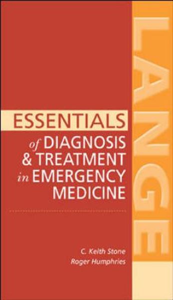 Picture of ESSENTIALS OF DIAGNOSIS TREATMENT IN EMERGENCY MEDICINE