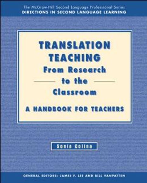 Picture of TRANSLATION TEACHING FROM RESEARCH TO THE CLASSROOM