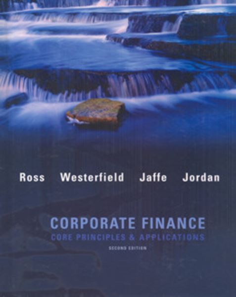 Picture of CORPORATE FINANCE - CORE PRNCIPLES AND APPLICATIONS - 2ND ED