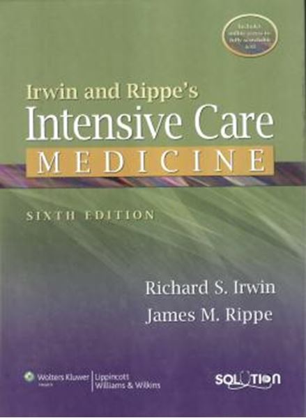 Picture of IRWIN AND RIPPE´S INTENSIVE CARE MEDICINE - 6TH ED