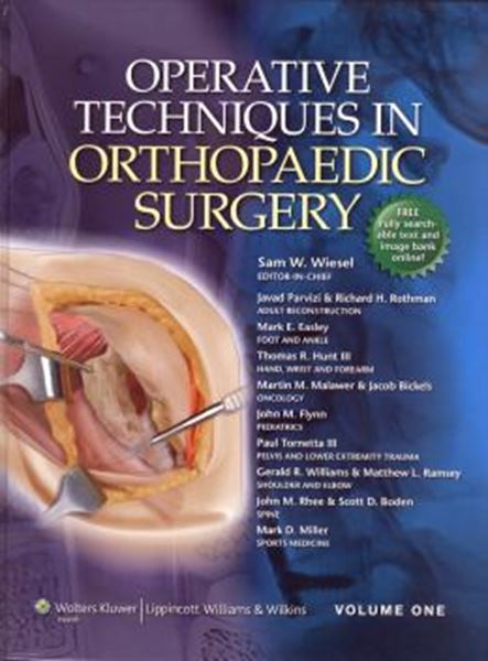 Picture of OPERATIVE TECHNIQUES IN ORTHOPAEDIC SURGERY - 4 VOLS 