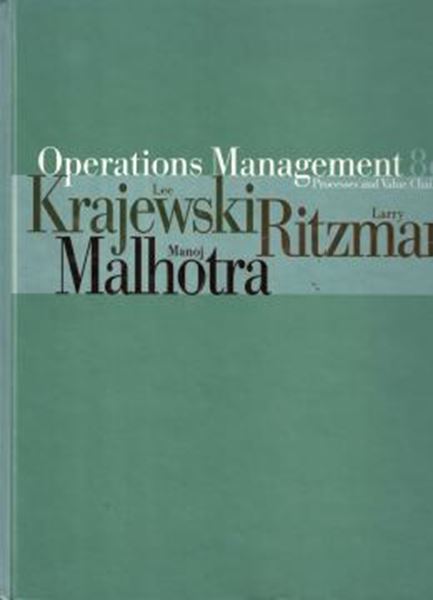 Picture of OPERATIONS MANAGEMENT - PROCESS AND VALUE CHAINS AND STUDENT CD PACKAGE - 8TH ED