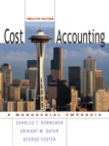 Picture of COST ACCOUTING - 12º ED