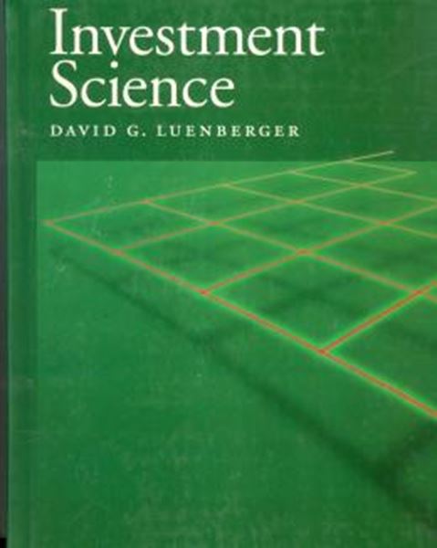 Picture of INVESTMENT SCIENCE