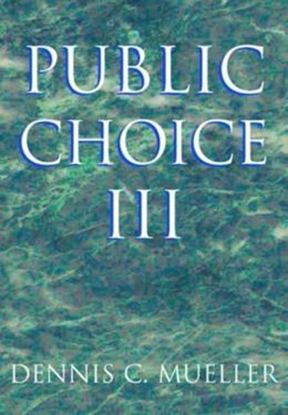 Picture of PUBLIC CHOICE III - 3RD ED