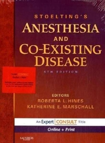 Picture of STOELTINGS ANESTHESIA AND COEXISTING DISEASE